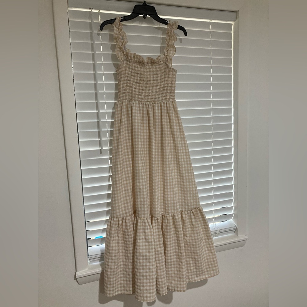 Gingham Mid / Maxi Dress